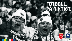 Tusentals supportrar skriver boken ”Fotboll. På riktigt.” – Degerfors IF